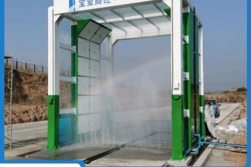 攪拌車(chē)龍門(mén)洗車(chē)機(jī)廠家哪里有[隆茂鑫晟]